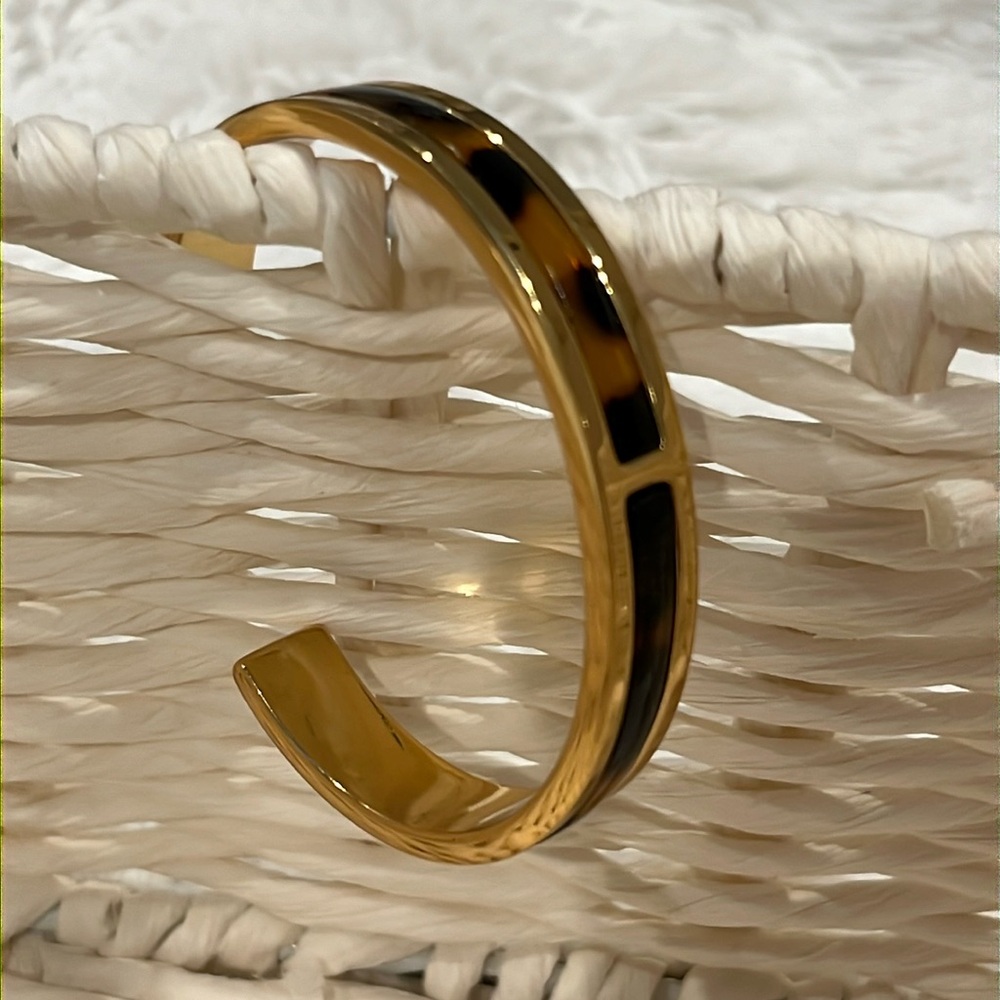 J.Crew tortoise cuff bracelet